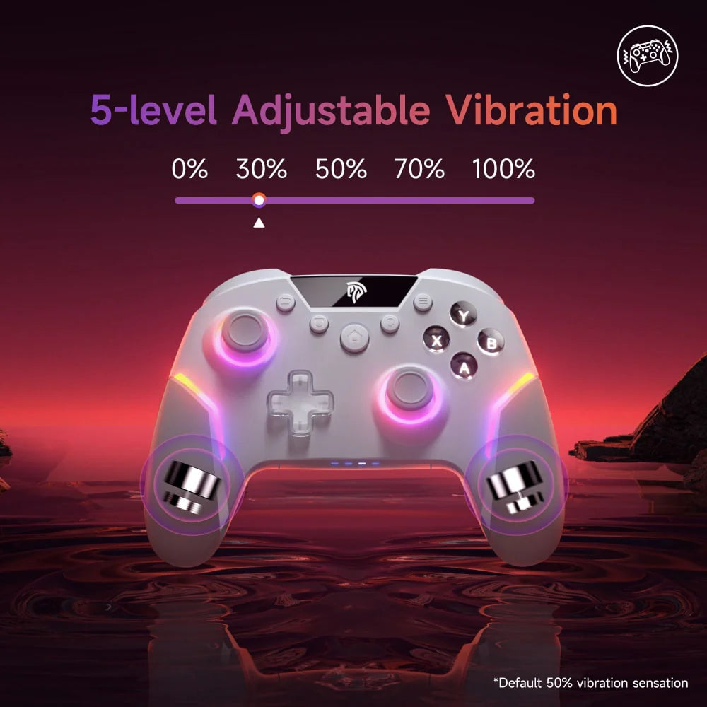 EasySMX X20 Draadloze Controller, Hall Effect Joysticks, Programmeerbaar
