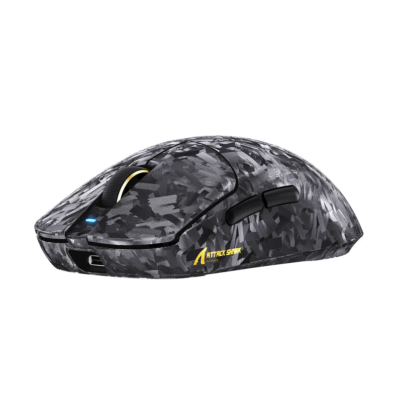 Attack Shark RS3 Ultra Draadloze Gaming Muis, 63g, PAW3955MAX, 8K Polling