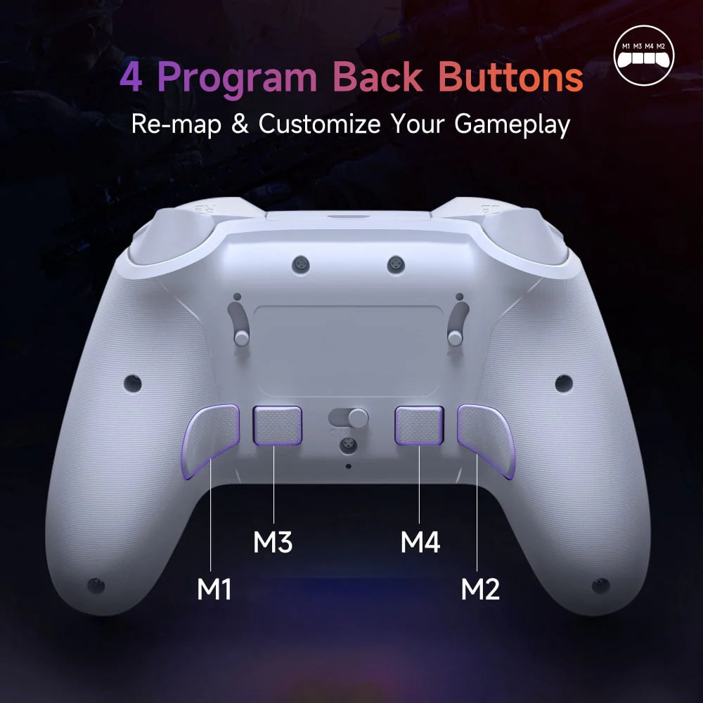 EasySMX X20 Draadloze Controller, Hall Effect Joysticks, Programmeerbaar