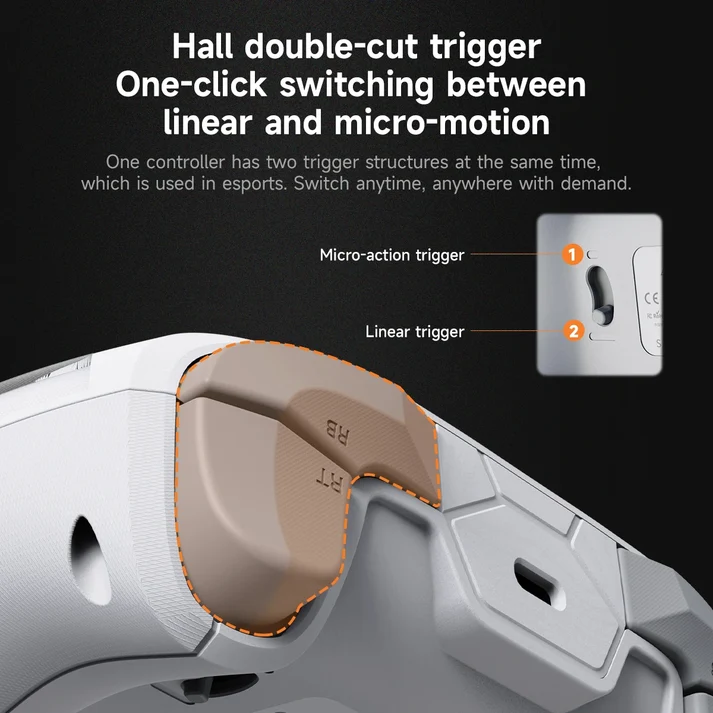 Ajazz GP100 Draadloze Controller, Hall Effect, Nintendo Switch en PC