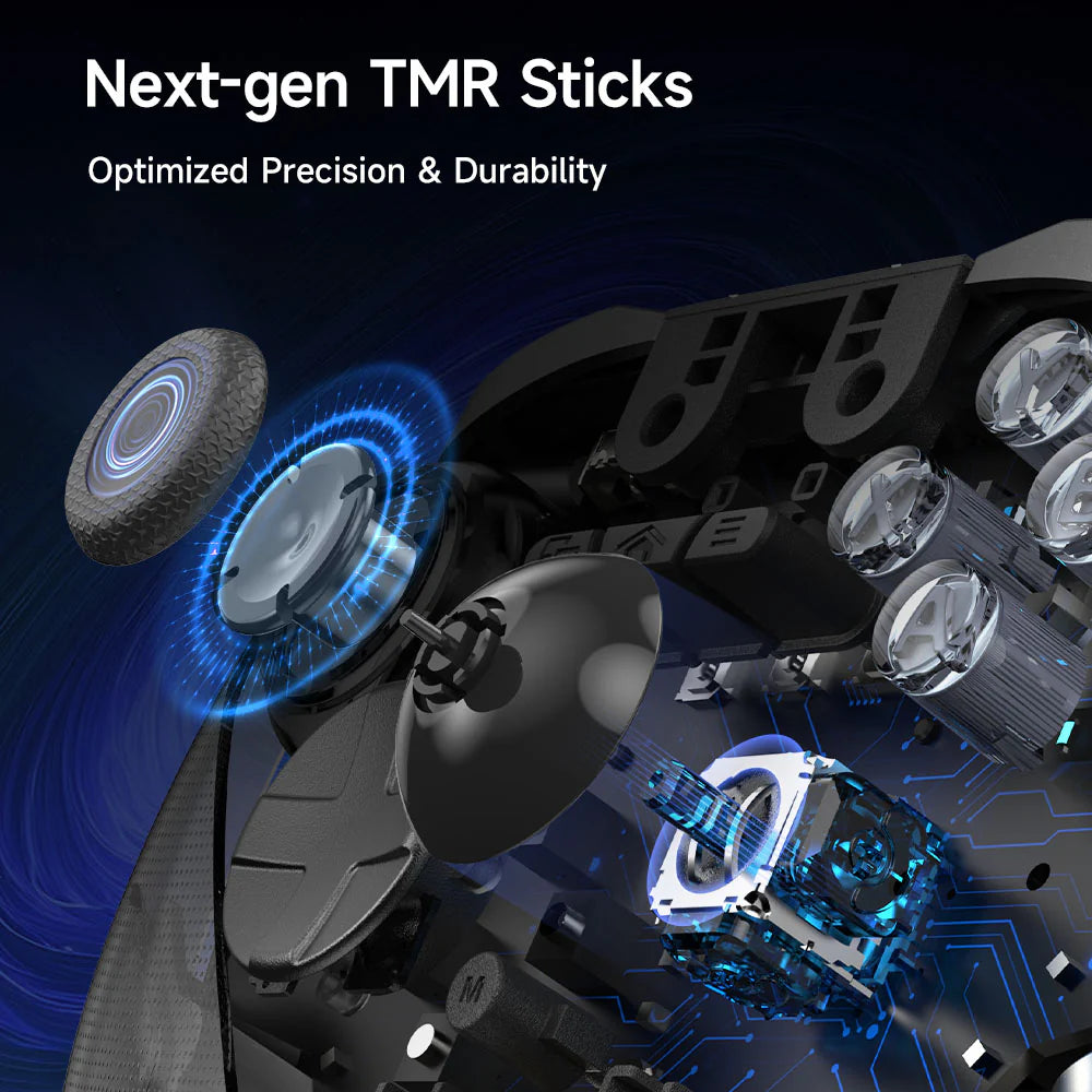 EasySMX D10 Gaming Controller, TMR Sticks, Magnetisch Oplaadstation