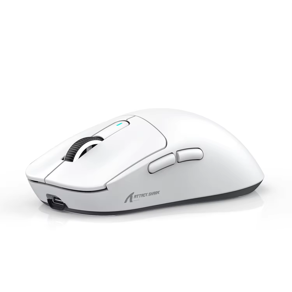 Attack Shark X3 Draadloze Gaming Muis, 49g, PAW3395 Sensor