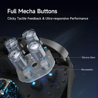 EasySMX D10 Gaming Controller, TMR Sticks, Magnetisch Oplaadstation