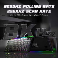 Attack Shark R85 HE Gaming Toetsenbord, Hall Effect, Rapid Trigger, RGB