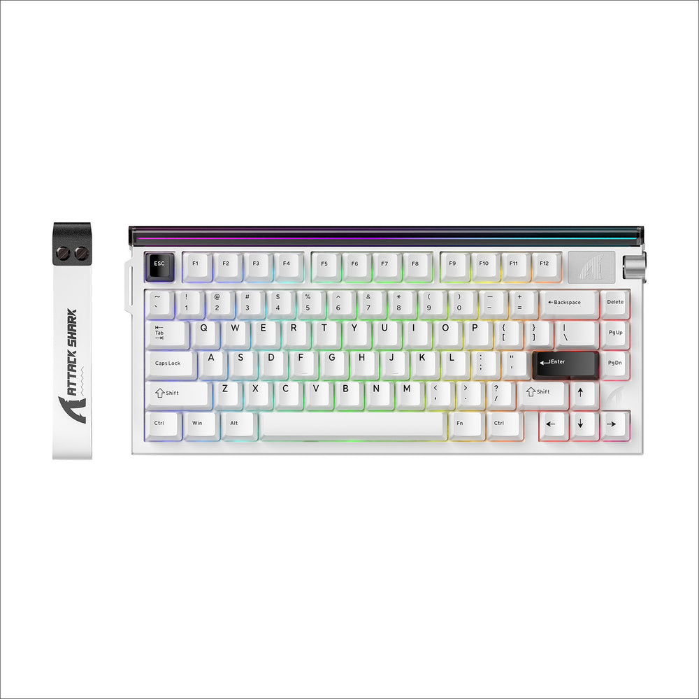 Attack Shark R85 HE Gaming Toetsenbord, Hall Effect, Rapid Trigger, RGB