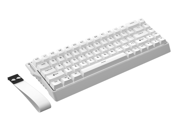 Amply K68 Draadloos Mechanisch Gaming Toetsenbord, 68 Toetsen 65%, Hot-Swap, RGB, Draadloos
